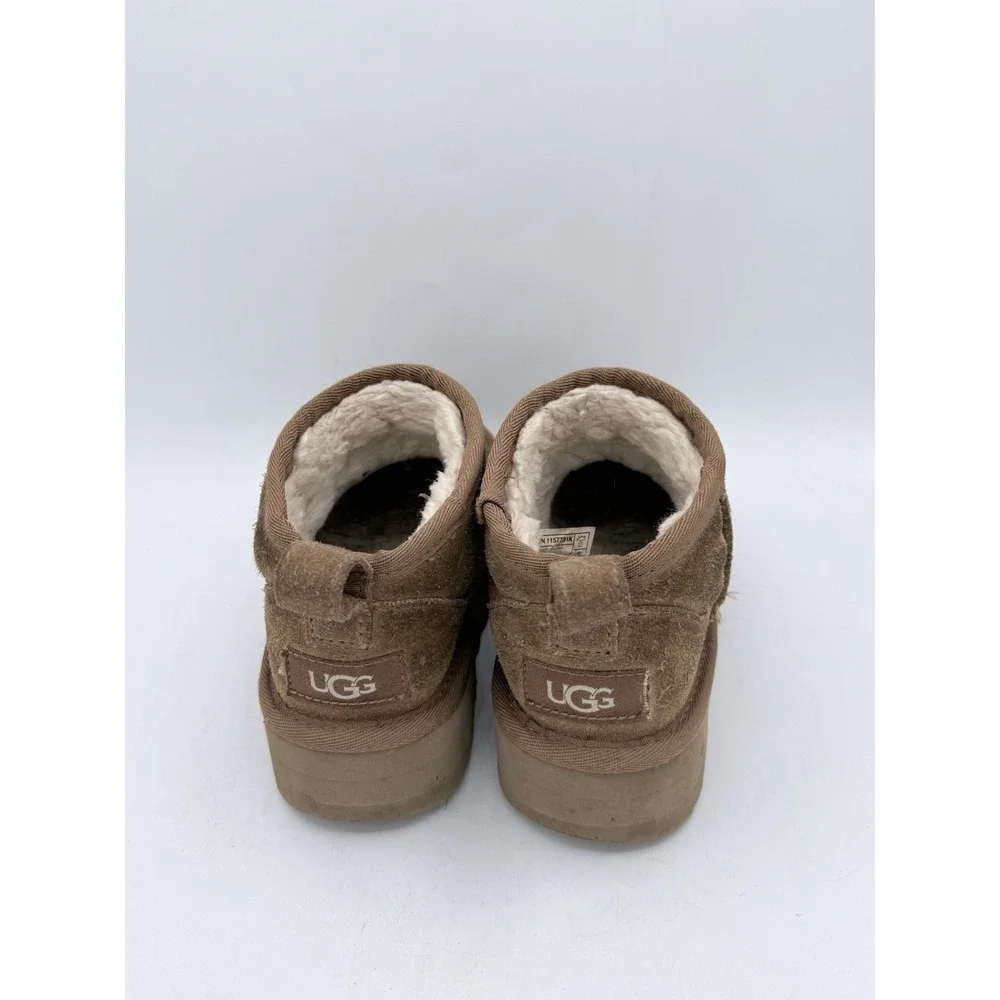 UGG Kids Classic Ultra Mini Platform Boots Suede S/N‎ 1157791K Size 13 Kids